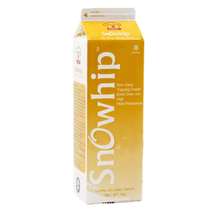 Crème Non Laitière en Gros pour la Fabrication OEM/ODM HALAL, Crème Non Laitière pour Desserts de Boulangerie et Garniture de Fruits des Neiges, 1KG, Fournisseur Export de Produits Sucrés - Product Image 1