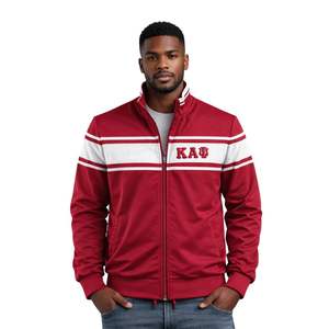 Veste de survêtement Kappa Alpha Psi à 3 lettres avec empiècements en mesh, vêtement de fraternité grecque, coupe athlétique, confort premium et design audacieux - Product Image 1