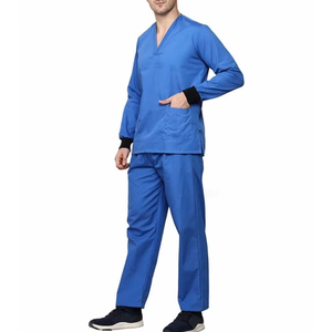 Wholesale <b>Scrubs</b> Suit From Pakistani Made Customized Logo Doctor Uniform <b>Plus</b> <b>Size</b> Men Hospital Uniform - Product Image 5