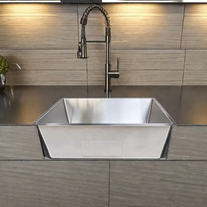 SM 8050 évier de cuisine à bol unique fait à la main en acier inoxydable 304 standard international usine directe du Vietnam avec un très bon prix - Product Image 4