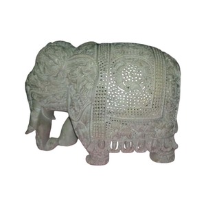 New Resin Art Super Premium Quality Product Soapstone Carving Animal Sculpture With Natural Shinning For Home Decoration Item - Product Image 1