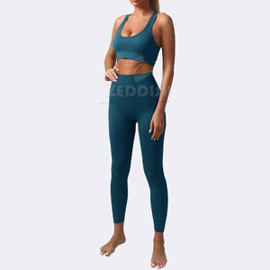 Conjunto de Yoga Ligero Hecho a Medida para Mujer, Conjunto de Yoga sin Mangas para Mujer, Conjunto de Yoga Más Vendido para Mujer - Product Image 5