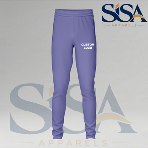 Pantalón Morado Personalizado, Fabricación de Ropa Deportiva de Forro Polar de Poliéster - Product Image 3