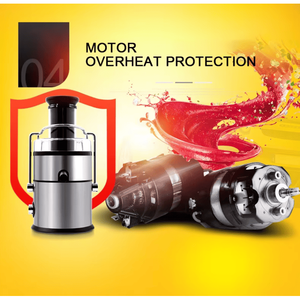 98275308 (JH3028) Estrattore di Succo Elettrico Multifunzione da 800W per Uso Domestico, Centrifuga con Bicchiere da 0,8L e Contenitore per Residui Senza BPA da 1,5L - Product Image 5