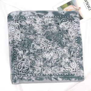 Écharpe carrée unisexe style hip-hop – Bandana sans couture à motif Paisley Tie Dye |   Bandeau multi-usages pour le cyclisme et les activités de plein air - Product Image 5