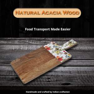 Tabla de Cortar Multiusos de Madera para Verduras, Carne y Frutas con Superficie Resistente y Fácil Mantenimiento - Product Image 2