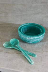 Cuchara de Resina Ecológica Hecha a Mano de Estilo Vintage con Logotipo Personalizado para Uso en el Hogar, Restaurantes y Hoteles, Material de Madera de Mango Sostenible - Product Image 4