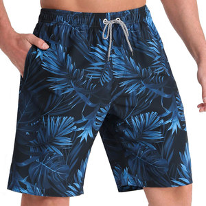 Shorts de bain à séchage rapide pour hommes, personnalisables avec poche zippée, shorts de plage streetwear pour hommes, shorts de bain - Product Image 2