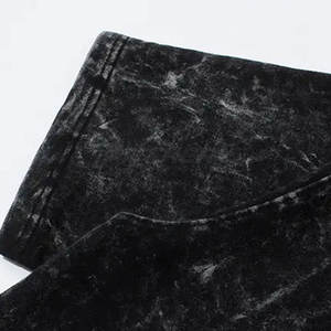 Camiseta Moderna para Hombre con Lavado Ácido, Tejido Cómodo de Mezcla de Algodón, Ropa Casual Elegante para Uso Diario - Product Image 4