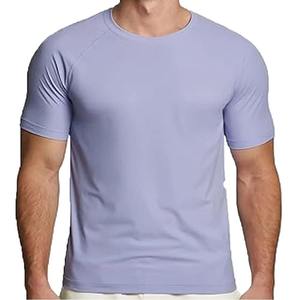 T-shirt sans manches en coton 100 % pour homme, coupe classique, imprimé numérique, tricoté, couleur unie, style streetwear - Product Image 1