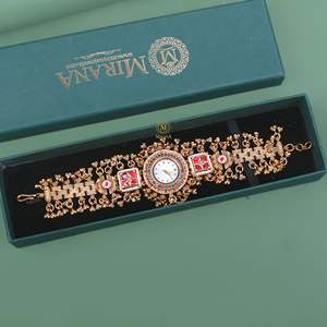 Inovamart Ishika Antique Designer Brass <b>Watch</b> Bracelet Casual Style India Origin Model Imi-9821 - Product Image 2