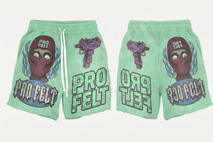 Pantalones Cortos de Moda Estilo Hip-Hop Vintage, Ecológicos, de Secado Rápido, Transpirables, 100% Algodón, Casuales, de Verano, Hasta la Rodilla, Corte Holgado - Product Image 2