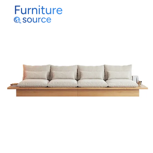 Coussins de charbon de bois de canapé à cadre en bois de haute qualité conçus sur mesure meubles de salon modernes et durables d'usine du Vietnam - Product Image 4