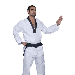 Brésilien Jiu Jitsu Karaté Uniforme Personnalisable Polyester/Coton À Séchage Rapide Respirant Unisexe Adulte Compétition MMA Grappling - Product Image 6