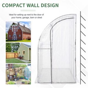 Grande Serra Moderna con Telaio in Acciaio Zincato, Legno, Metallo e PVC, Facile da Montare, per Giardini Domestici e Matrimoni - Product Image 6