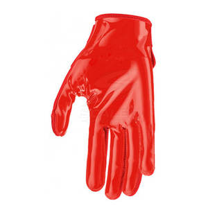 Gants de football américain en cuir légers avec tissu extensible respirant et adhérence antidérapante pour l'entraînement par tous les temps - Product Image 5