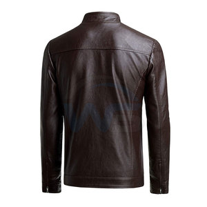 Chaqueta de Cuero Personalizable de Alta Calidad con Logotipo Frontal, Ecológica y Transpirable para Invierno - Product Image 2