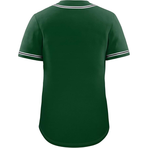 Satin Baseball Jersey Shiny Silky <b>Button</b> Front Short Sleeve Vintage Softball Top Streetwear - Product Image 2