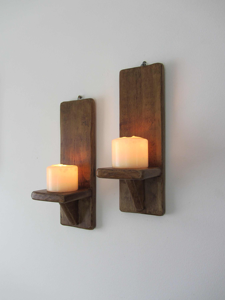 Porte-bougies, lanternes et pots en bois de luxe personnalisables, écologiques, classiques, nouvelles tendances, décorations de Noël, du Ramadan et de mariages - Product Image 4