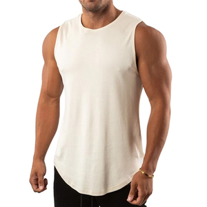 เสื้อกล้ามแขนกุดสีเทาสำหรับผู้ชาย คอกลม สีพื้น เสื้อถักลำลอง - Product Image 5