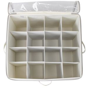 Organisateur de chaussures en toile naturelle pour 16 paires, rangement domestique - Product Image 4