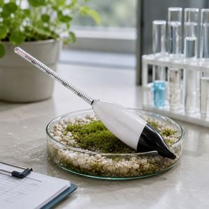 Hydromètre géotechnique en verre pour l'analyse des sols |   Jauge de densité spécifique de précision pour l'analyse des sédiments en laboratoire, outil de laboratoire - Product Image 4