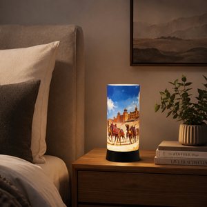 Lámpara de Mesa Royal Camel Desert Heritage, Lámpara Decorativa de Noche para Mesa de Noche, Luz Cálida, Compatible con E27, Decoración para el Hogar, Lámpara de Regalo - Product Image 2