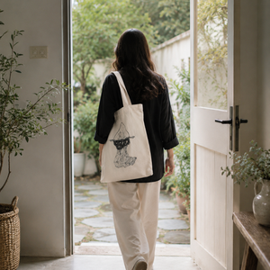 Bolsa de Lona Más Vendida, Ecológica y Resistente |   Bolsa de Compras Reutilizable con Logotipo Personalizado, Venta al por Mayor, Exportación a India, Venta al por Mayor - Product Image 2