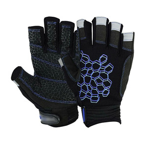 High Quality Yacht Gloves Breathable Lightweight Marine Gloves with Strong <b>Grip</b> <b>Control</b> for Yacht Sailing Fishing - Product Image 5