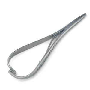 Portaagujas Mathieu de Precisión para Sutura Manual con Control Fino para Cirujanos - Acero Inoxidable - Product Image 1