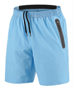 Shorts de sport pour hommes, dernière collection 2026, haute qualité, avec poches avant, décontractés, respirants, taille mi-haute, fermeture à cordon, motif uni - Product Image 2