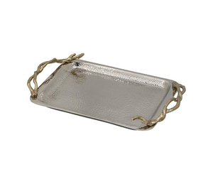 Bandeja de Servicio de Aluminio de Diseño con Estética Moderna para Exhibiciones Elegantes de Alimentos y Bebidas - Product Image 2