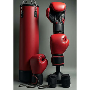 Protections de tibia en cuir et PU pour l'entraînement de Muay Thai, MMA et boxe - Product Image 1
