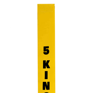 เข็มขัดรัดเอวรักบี้ 5Kingz สีเหลืองดำ ทนทาน เป็นมิตรกับสิ่งแวดล้อม น้ำหนักเบา สำหรับกีฬาทีม แข่งขัน โปรโมชั่น และอุปกรณ์สนับสนุน - Product Image 4