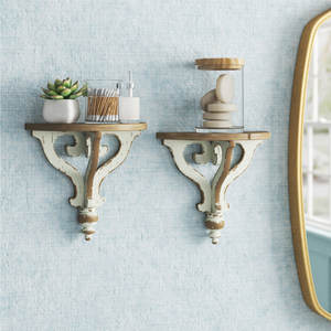 Nouvelle étagère murale en bois pour la décoration de la maison, adaptée au salon et au bureau. - Product Image 1