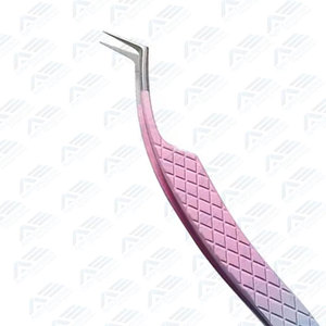 Pinzas de Acero Inoxidable para Cejas y Pestañas con Opción de Logotipo Personalizado, Pinzas para Pestañas al por Mayor, Venta Caliente, Metal Grueso - Product Image 5