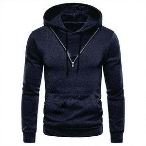 Sweat à capuche pour homme de haute qualité avec logo personnalisé, impression numérique d'hiver, matériau personnalisé et ajustement flexible - Product Image 1