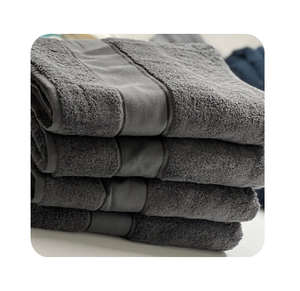 Ensemble de serviettes de bain en coton style Dobby, en tissu éponge épais, comprenant serviette de toilette, débarbouillette et drap de bain, pour la maison et l'hôtellerie - Product Image 2