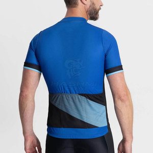 Maillot de cyclisme à manches courtes pour l'automne et l'hiver, avec tissu résistant au vent et coupe confortable - Product Image 4