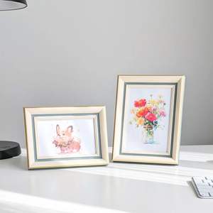 Classic Resin Table <b>Photo</b> <b>Frame</b> <b>Set</b> Modern Beige Finish 100% Handmade Wall Mount - Product Image 5