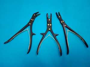 คีมตัดกระดูกแบบสองทิศทาง คีมผ่าตัดกระดูกแบบออร์โธปดิกส์ สตีล-ลูเออร์ ทำจากเหล็กกล้าไร้สนิม เครื่องมือแพทย์สำหรับตัดกระดูก - Product Image 2