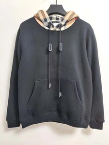 High Quality Fashion Trend Women's and Men's Sweatshirt Hoodie Plaid Hooded <b>Jumper</b> Patchwork Casual Kangaroo Pocket Hoodie - Product Image 2