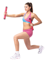 ALLWINWIN BDB01 Barre de musculation - Bâton d'entraînement lesté en mousse détachable pour exercices