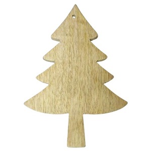Sculpture d'arbre de Noël en bois moderne et écologique, artisanat décoratif avec taille personnalisée - Product Image 2
