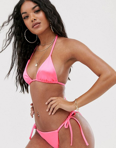 Ensemble bikini découpé pour femme, maillot de bain deux pièces tendance avec bretelles réglables pour la plage, la piscine, les vacances d'été, personnalisable - Product Image 2
