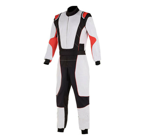 Combinaison de Karting Professionnelle Personnalisée Imprimée Respirante Anti-UV Séchage Rapide Grande Taille Printemps-Été Polyester 600D Ignifuge - Product Image 1