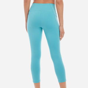 Leggings de compression pour femmes, taille mi-haute, séchage rapide, légers, respirants, pantalons de yoga de haute qualité, pour la gym et l'entraînement, plusieurs couleurs - Vente chaude - Product Image 3