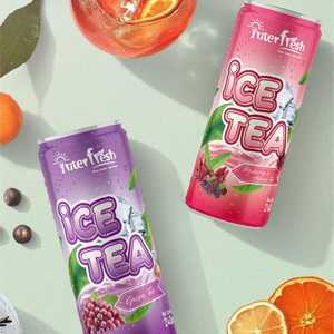 บรรจุภัณฑ์กระป๋องและขวดทำจากอะลูมิเนียมผสมฮาลาลผ่านการกรองพีชและชา - Product Image 2