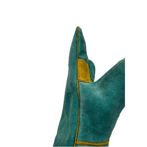 Gants de soudage en cuir de vachette pleine fleur pour four, gril, cheminée, poêle – Gants de soudeur robustes en cuir de vachette pleine fleur - Product Image 5