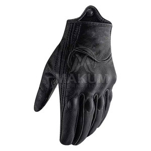 Premium Motorbike Gloves Comfortable Leather <b>Motorcycle</b> Riding Gloves Durable <b>Grip</b> For Bikers - Product Image 4